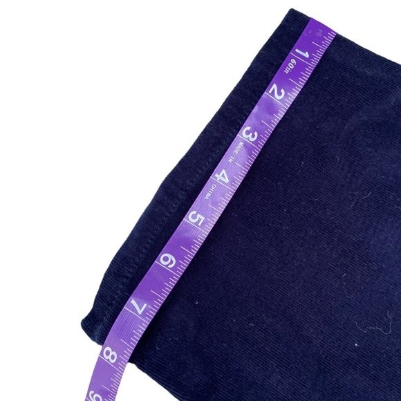 Chaps Navy Blue Corduroy Trousers Size 10 - Picture 7 of 10